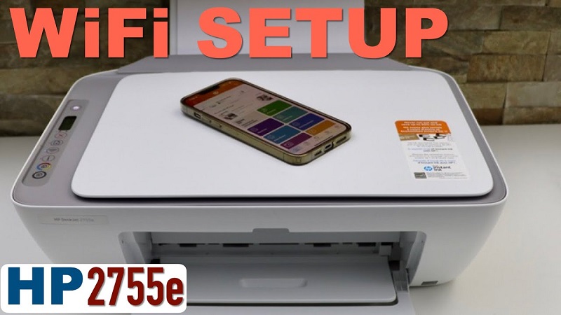 Connecting Your Printer Using the Control Panel