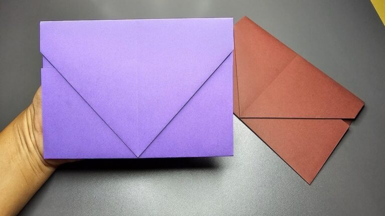How to Make an Envelope Out of Printer Paper