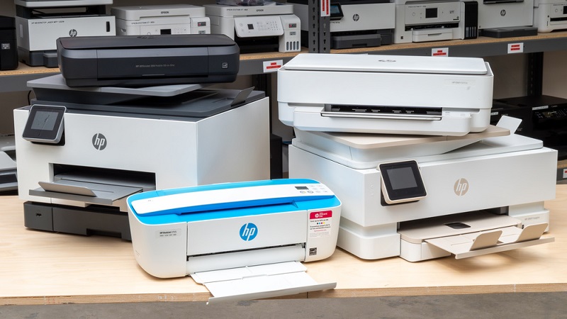 Using the HP Printer Control Panel