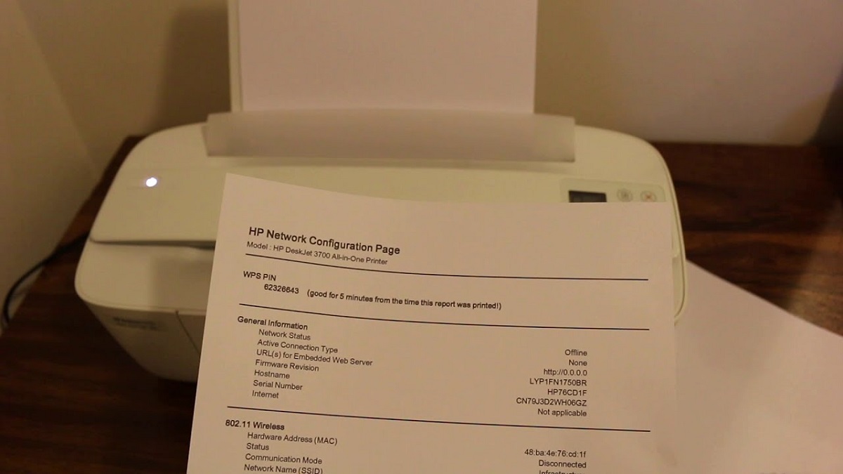 Where Is WPS Pin on Hp Printer