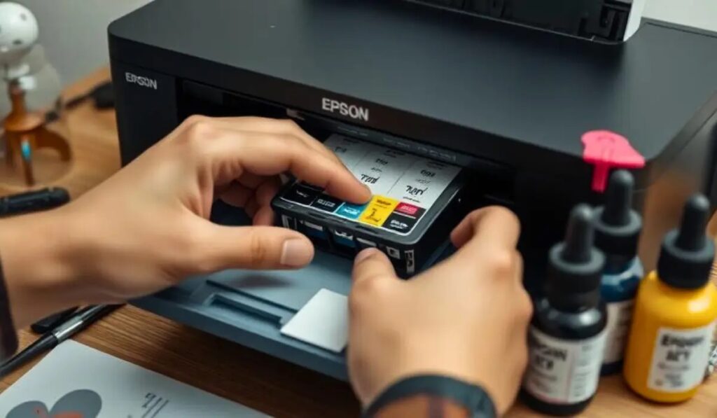 Why Is the Screen Glitching Out on My Epson Printer