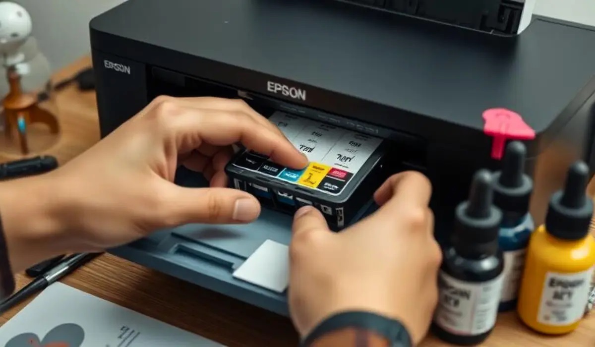 Why Is the Screen Glitching Out on My Epson Printer